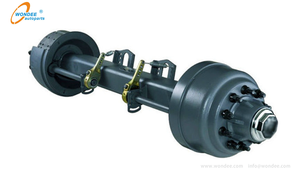 Eje de remolque de tipo americano (1)