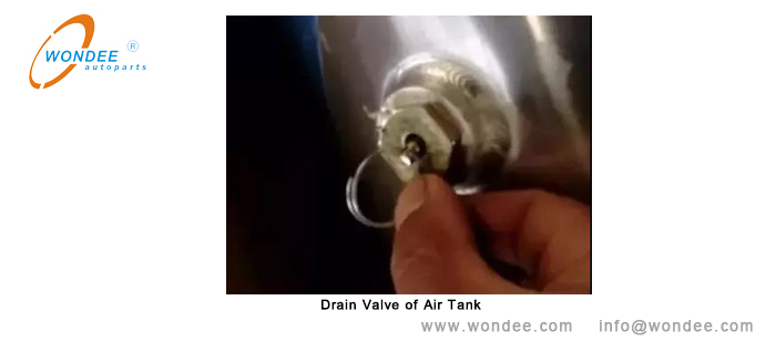 V&aacute;lvula de drenaje del tanque de aire